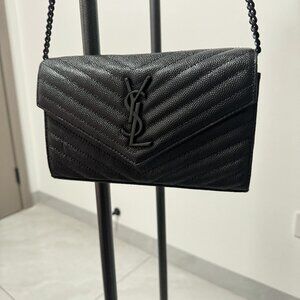 Yves Saint Laurent Black shoulder bag